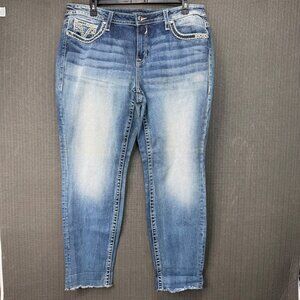 Vigoss Womens Size 20S Blue Boyfriend Heritage Fit Denim Jeans